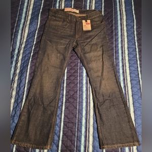 Levi's boys 527 Boot cut 10 Husky 30x26 dark blue